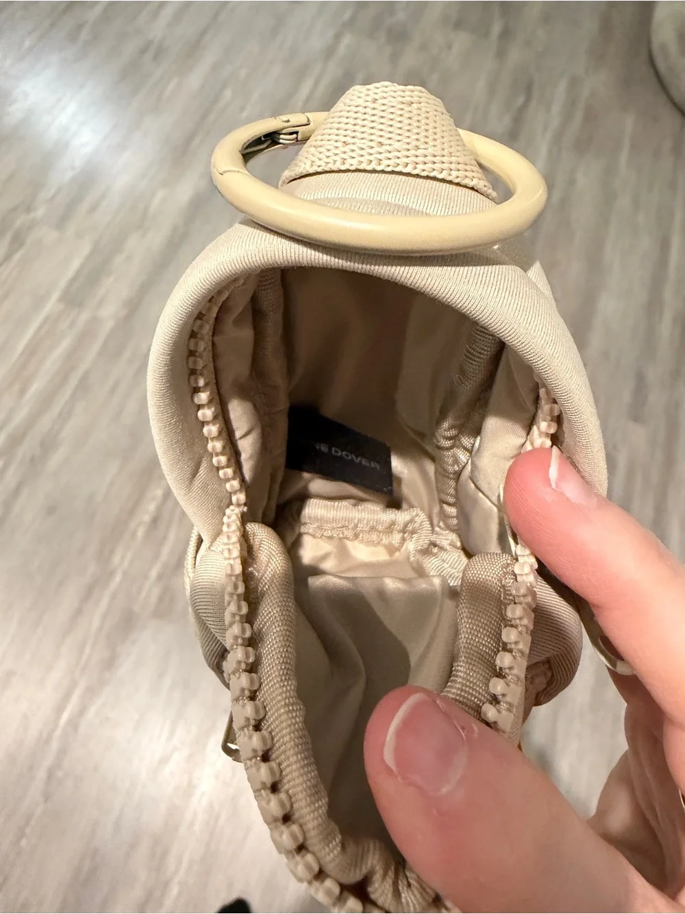 Dagne Dover Dakota Keychain Mini Backpack Khaki